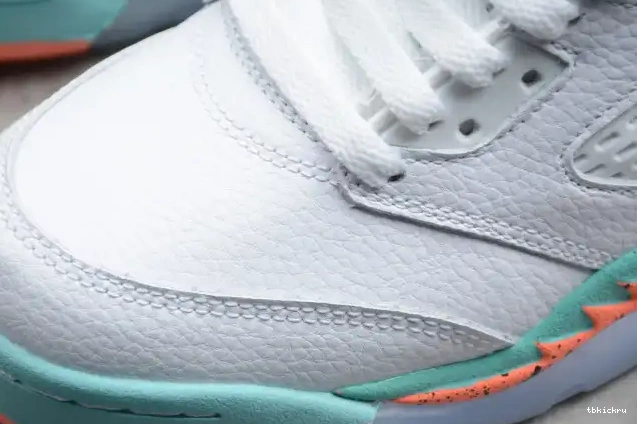 Reps TBkick 440892-100 Air 5 GS Light Jordan Aqua 0610